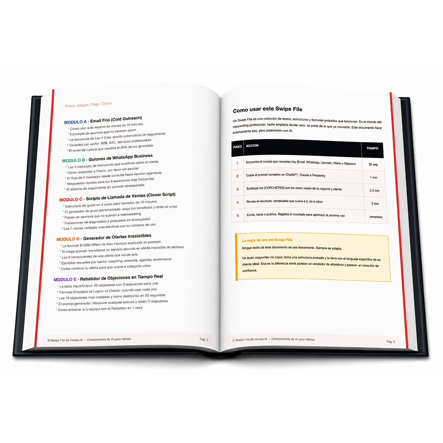 200 secuencias de Copywriting | Complemento IA para Ventas