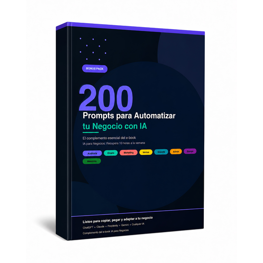200 Prompts IA | Complemento IA para Negocios