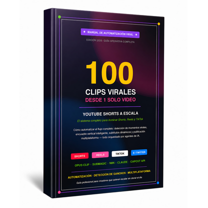 100 Clips Virales | Automatización
