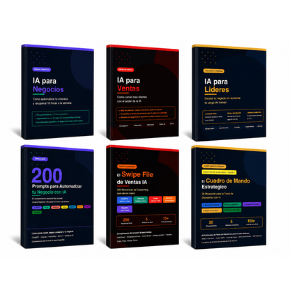 PACK TOTAL: 3 EBOOK + 3 COMPLEMENTOS